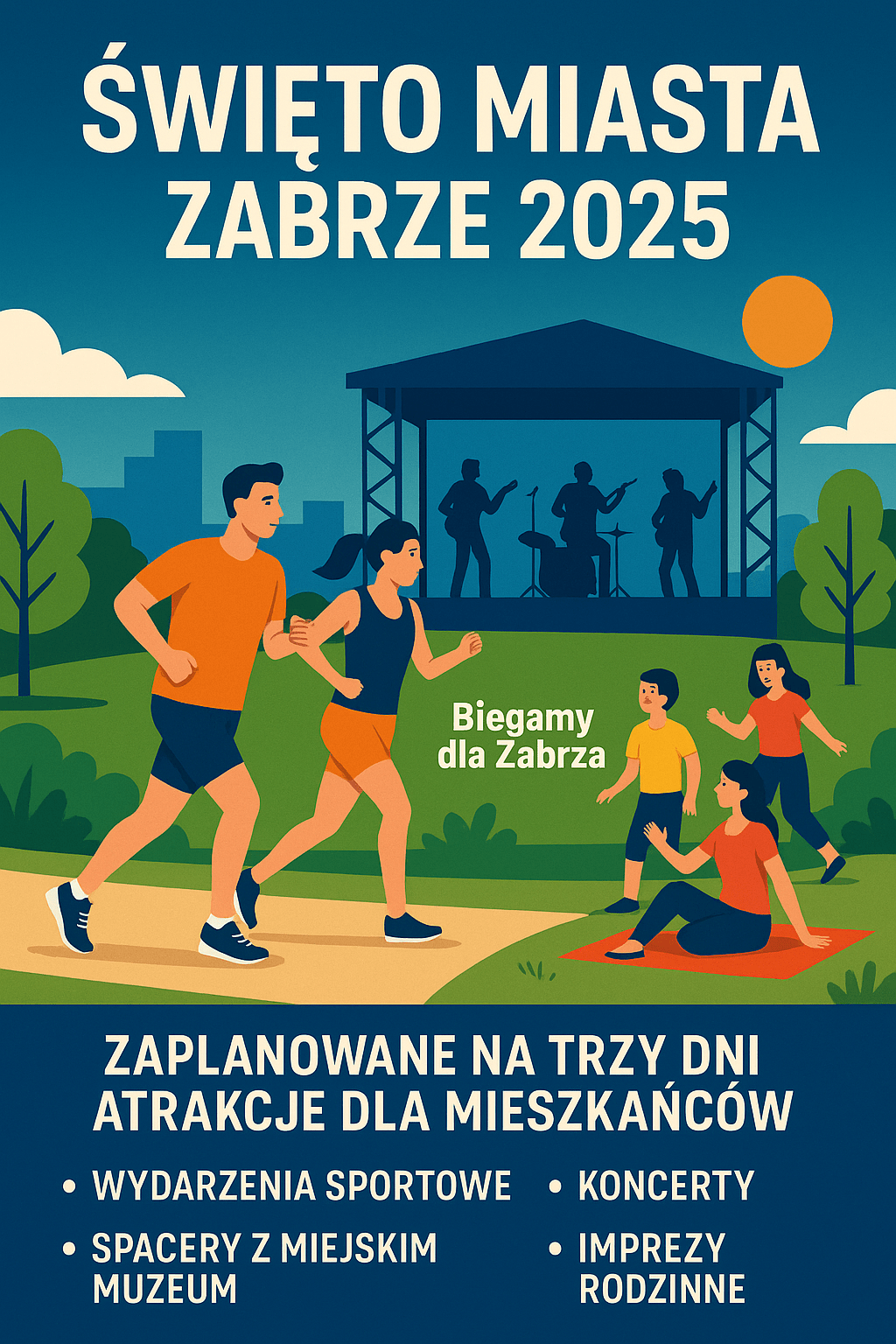 Święto Miasta Zabrze 2025 – trzy dni wspólnej&nbsp;zabawy