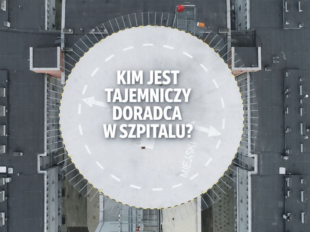 Kim jest tajemniczy doradca w zabrzańskim&nbsp;szpitalu?